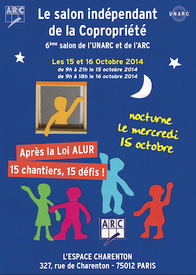 Affiche Salon indépendant de la copropriété