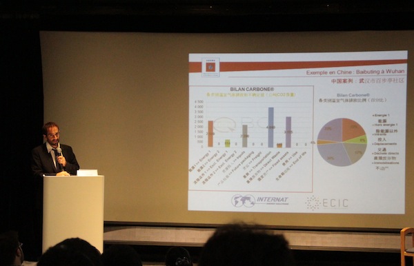 ECIC Forum franco chinois ville bas carbone pekin